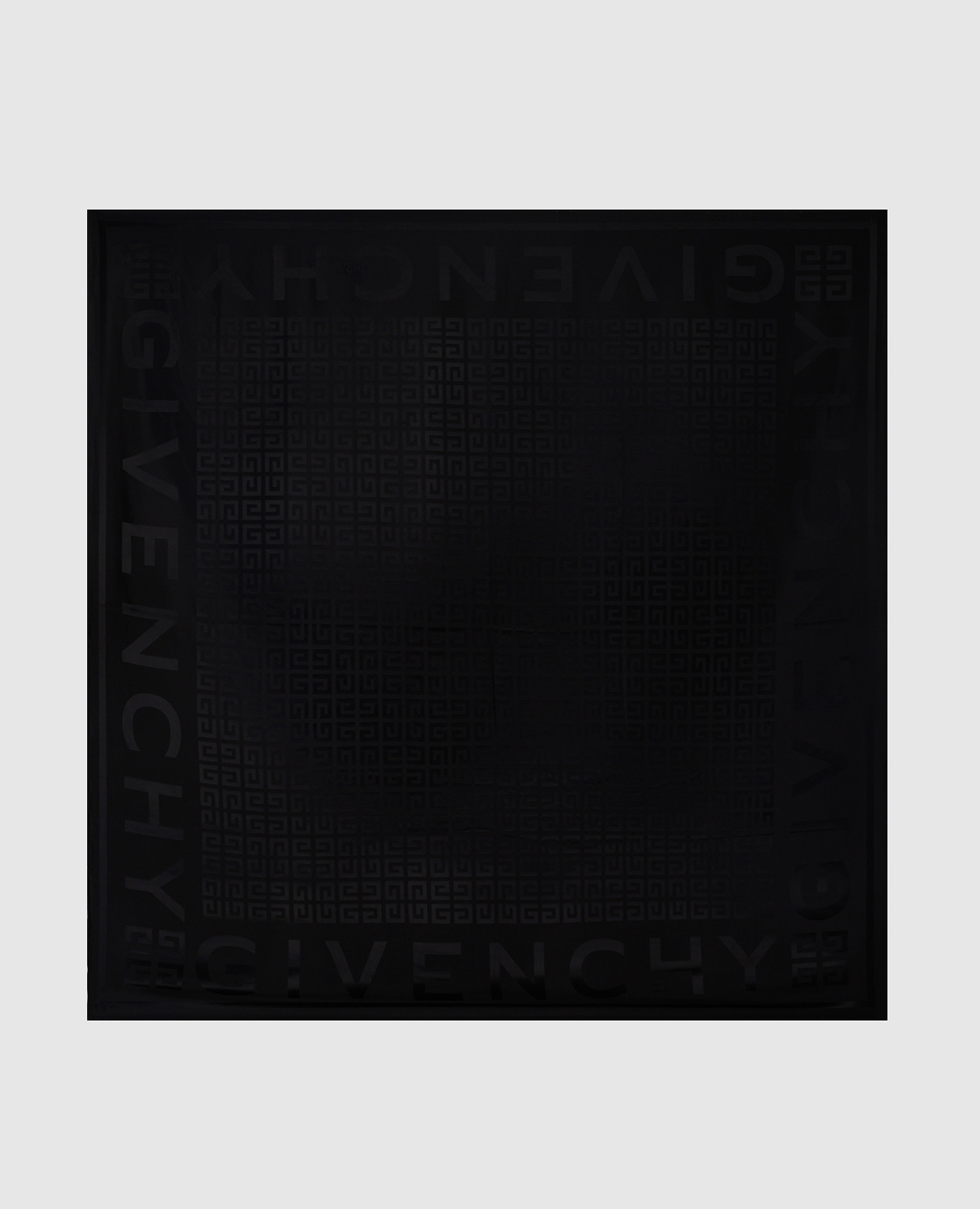 Черный платок из шелка в логотип шаблон.