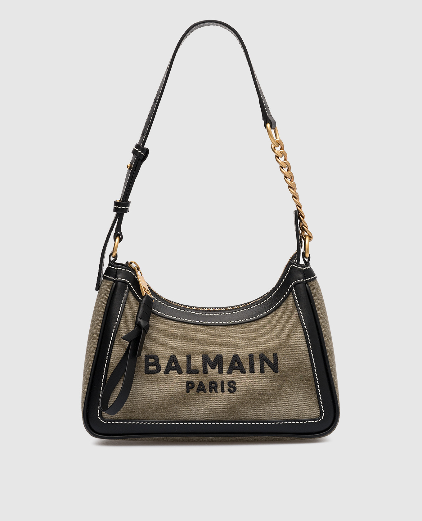 

Сумка-хобо цвета хаки B-Army с вышивкой логотипа, Фуксия, Сумки через плечо