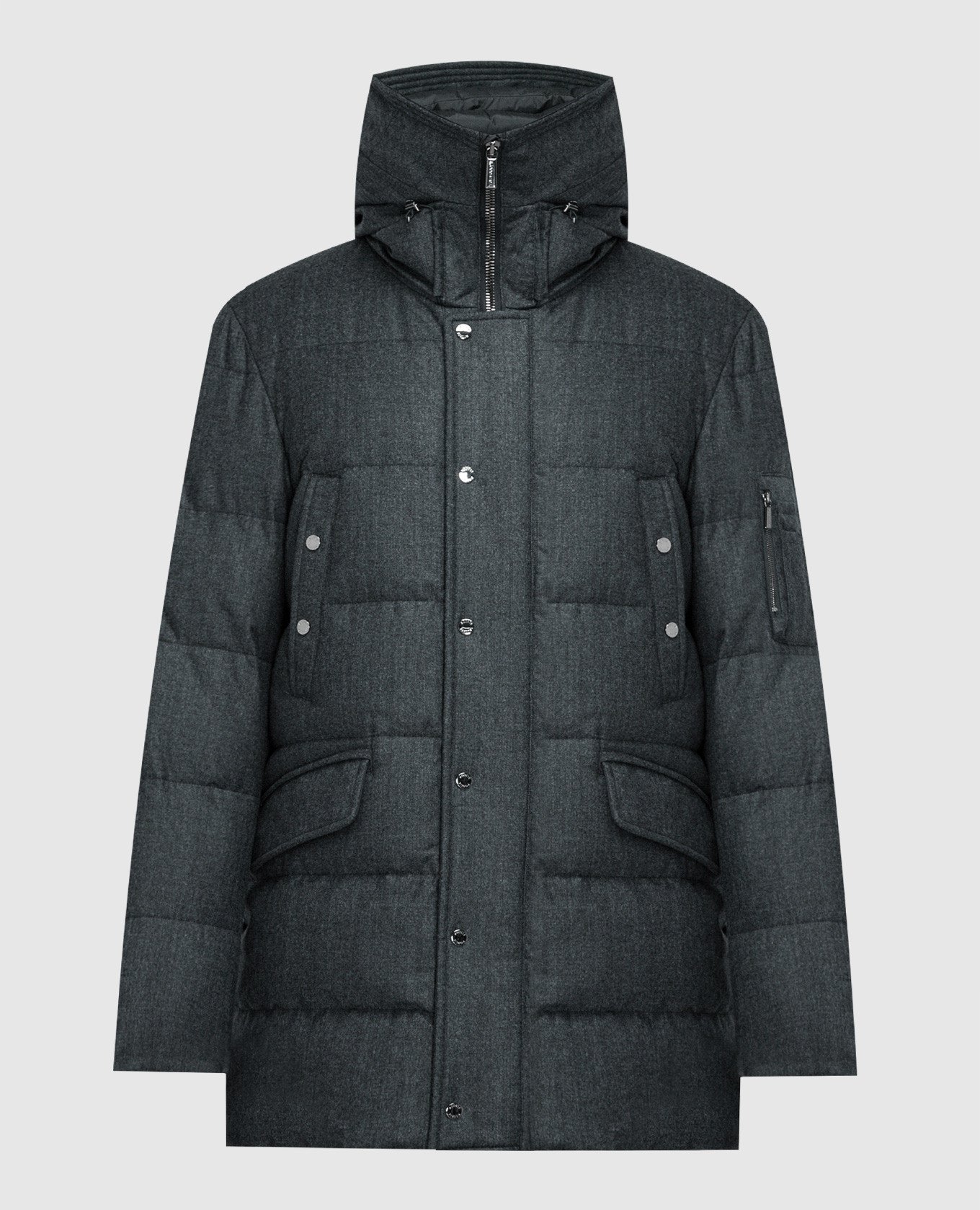 Grima FFL gray down jacket made of wool