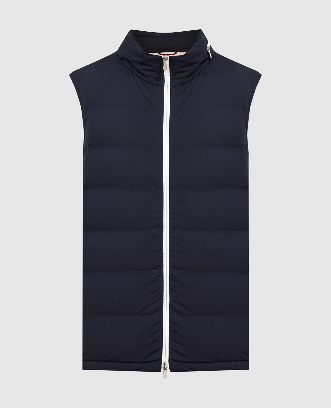 

Синий пуховый жилет, Верхняя одежда