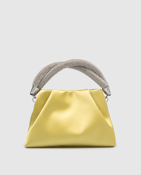 Rodo BERENICE yellow bag with crystals B8675606