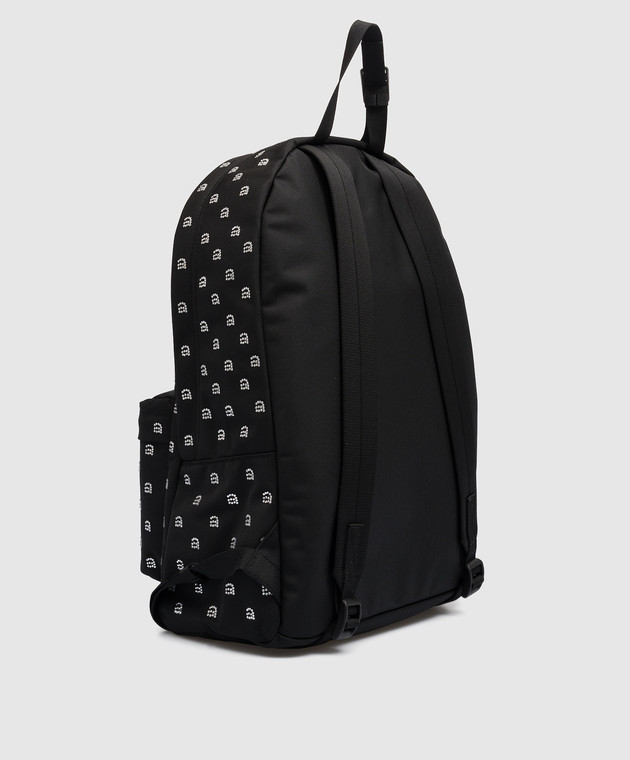 Alexander Wang Черный рюкзак Wangsport с кристаллами 20123B01M изображение 3