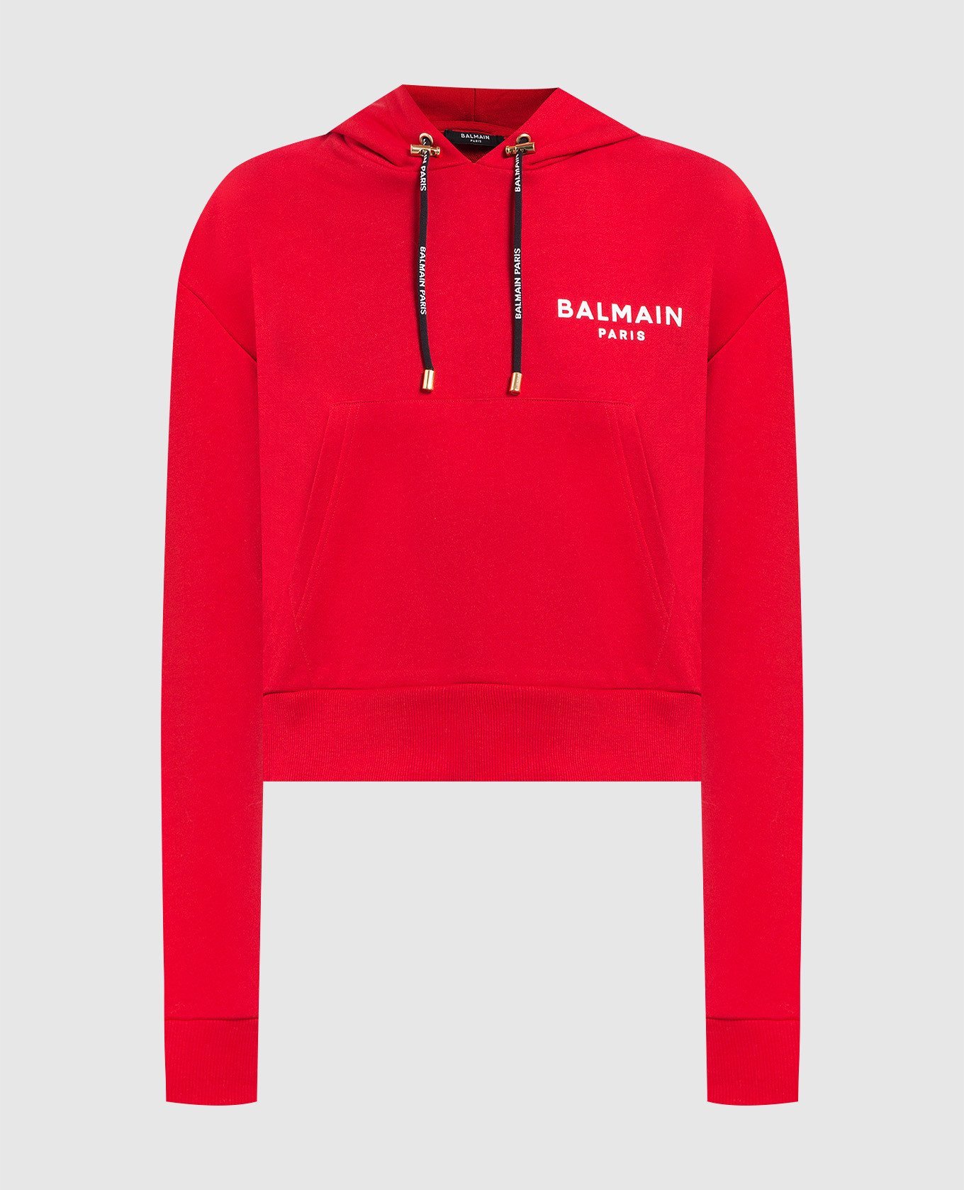 Red balmain clearance hoodie