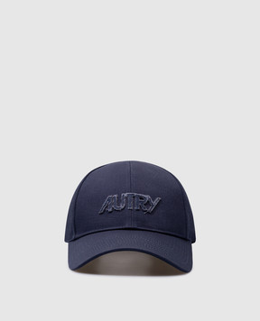 AUTRY Синяя кепка с логотипом A54EACPU54BLm