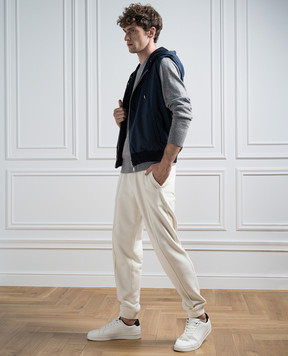 Cashmere&Whiskey Синий двухсторонний жилет GM0061340437