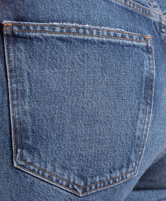AGOLDE Blue jeans with a distressed effect A154F1141 image 5