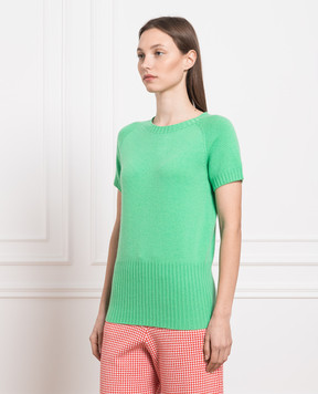 Allude Зелений джемпер з вовни та кашеміру 23217083