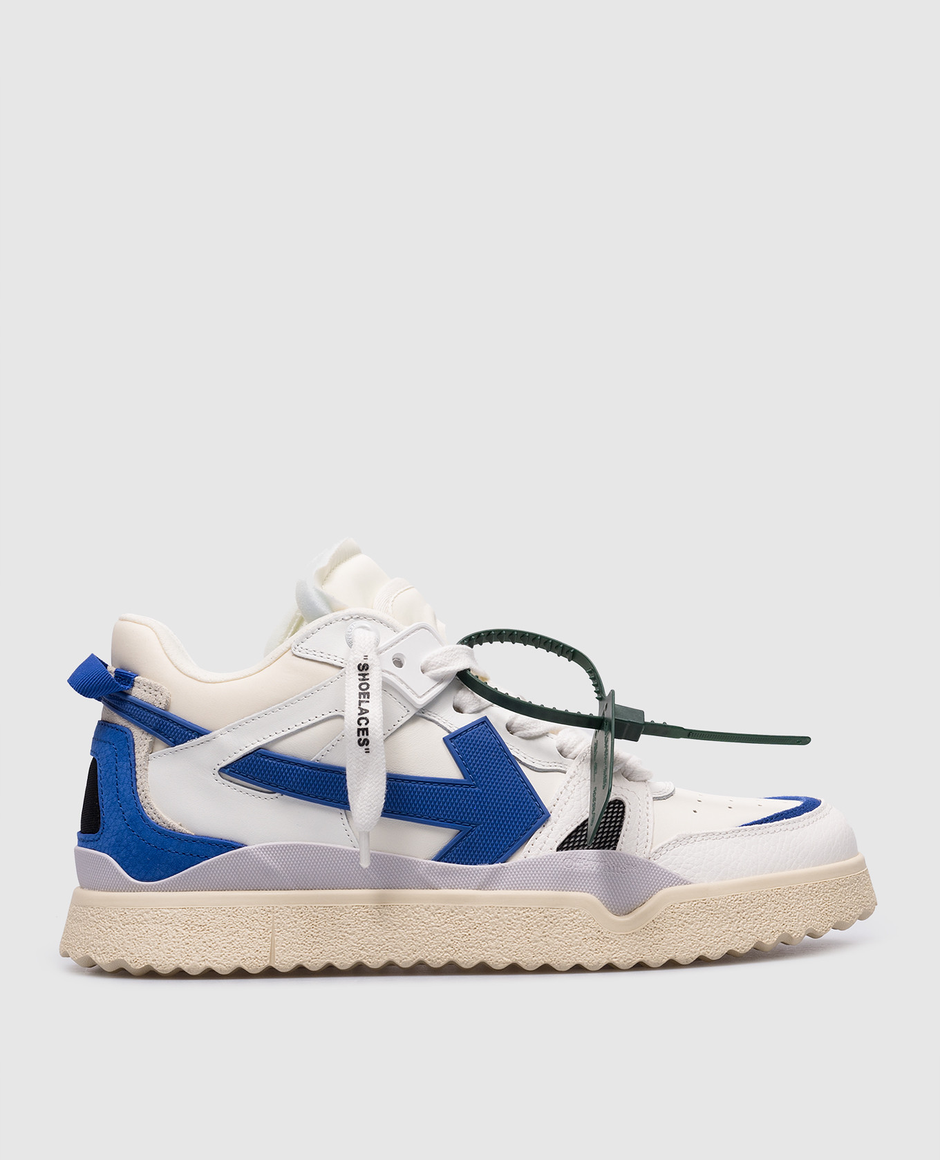 

Кроссовки Midtop Sponge Sneakers из кожи, Белый, Кроссовки