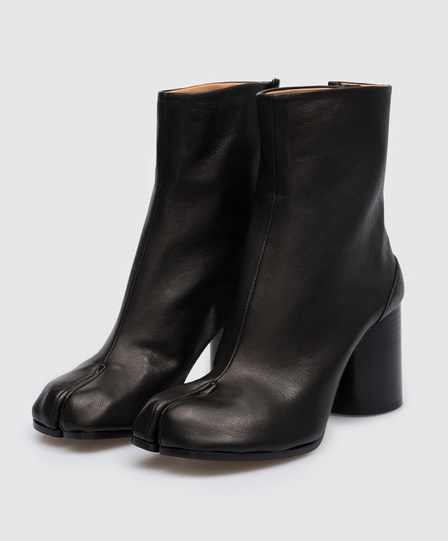 Maison Margiela - Черные кожаные ботильоны Таби S58WU0260P3753 купить в ...