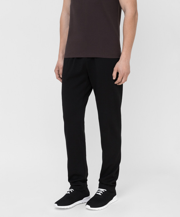 Kiton Черные спортивные брюки UK1051E20 изображение 3