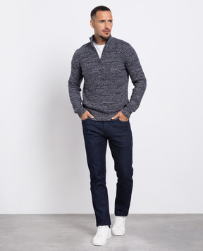 Loro Piana Синий джемпер из кашемира FAN4015