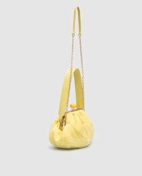 Max Mara Weekend Жовта сумка з мереживом HOMMAGELAFRANCE