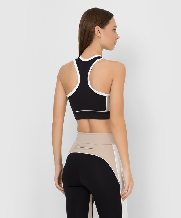 Moeva Черный спортивный топ Izabel IZABEL0516 изображение 4