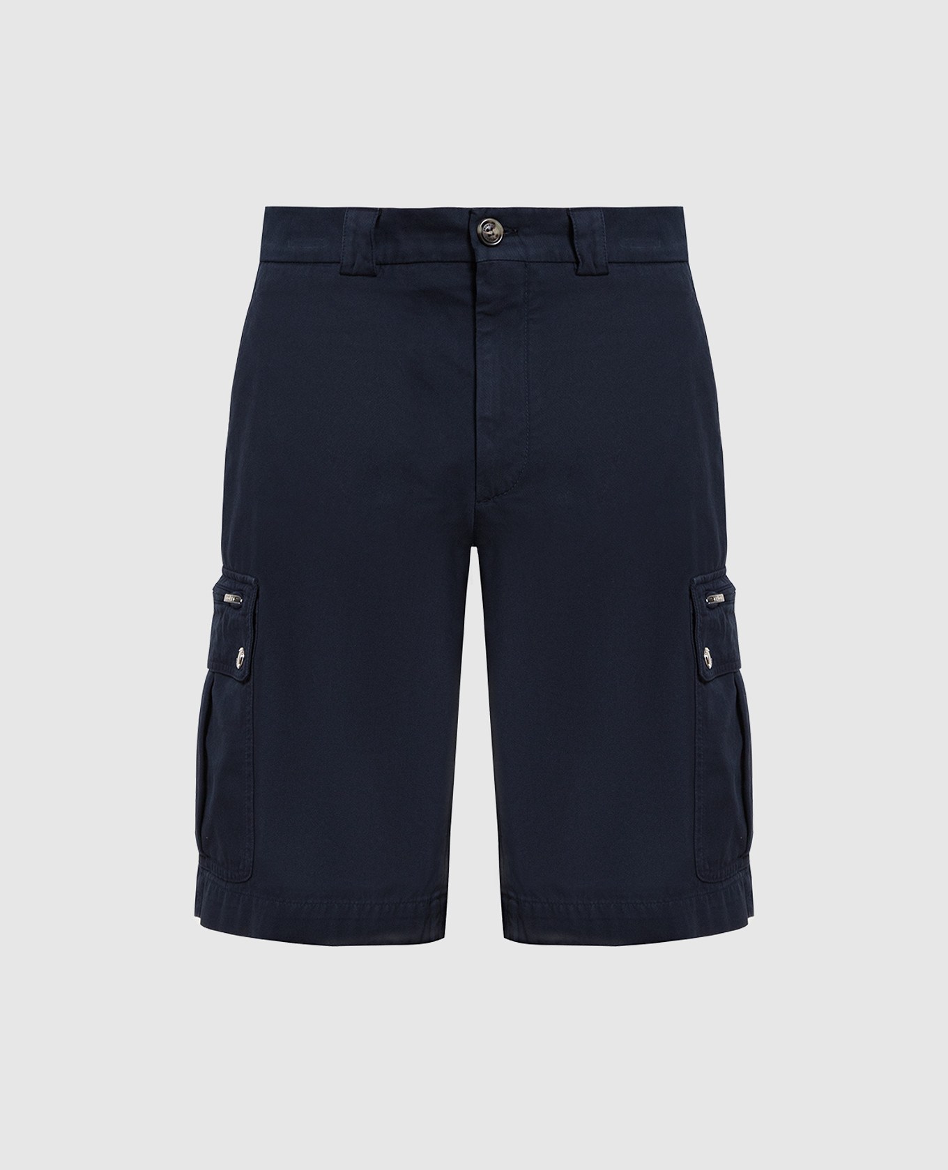 Blue cargo shorts