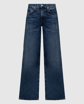 AGOLDE Сині джинси Clara з ефектом потертості A91521206