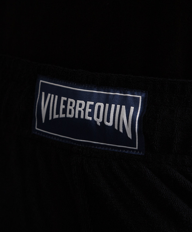 Vilebrequin Чорні махрові штани Play PLYC3Q02 зображення 5