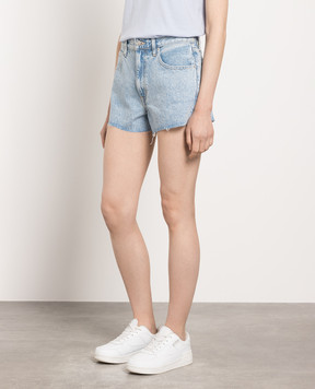 SLVRLAKE Блакитні джинсові шорти Farrah Short SS21FARS707STMWN