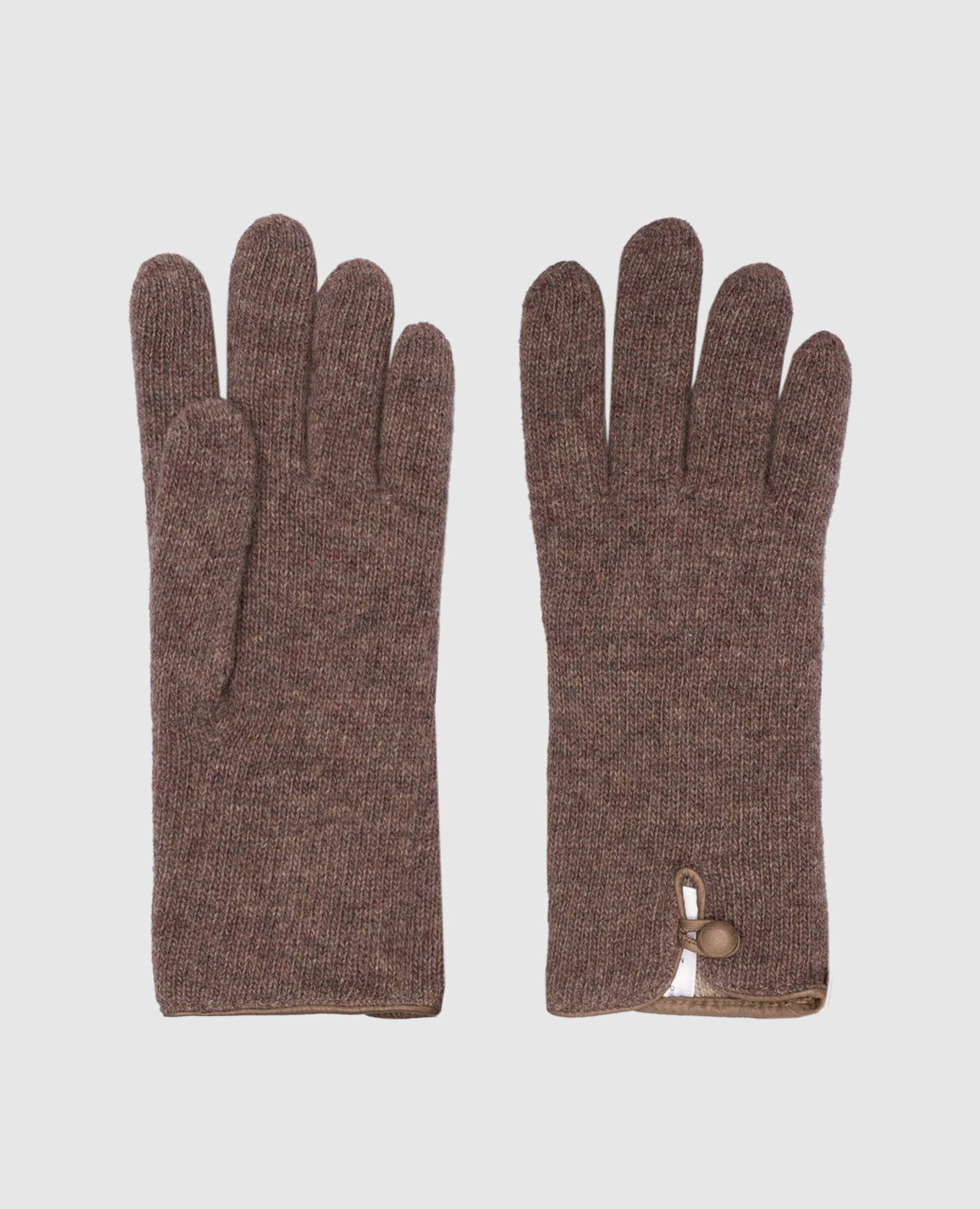 Gray gloves