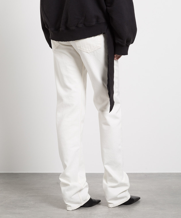 The Attico Білі джинси Boyfriend 231WCP73D051 зображення 4
