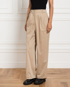 Max Mara Weekend Бежеві штани GITANE