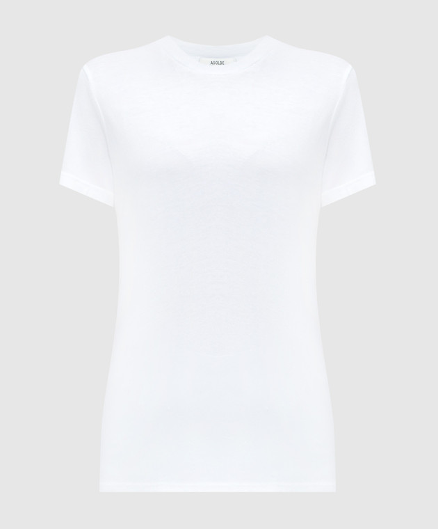 AGOLDE Annise white t-shirt A72361496