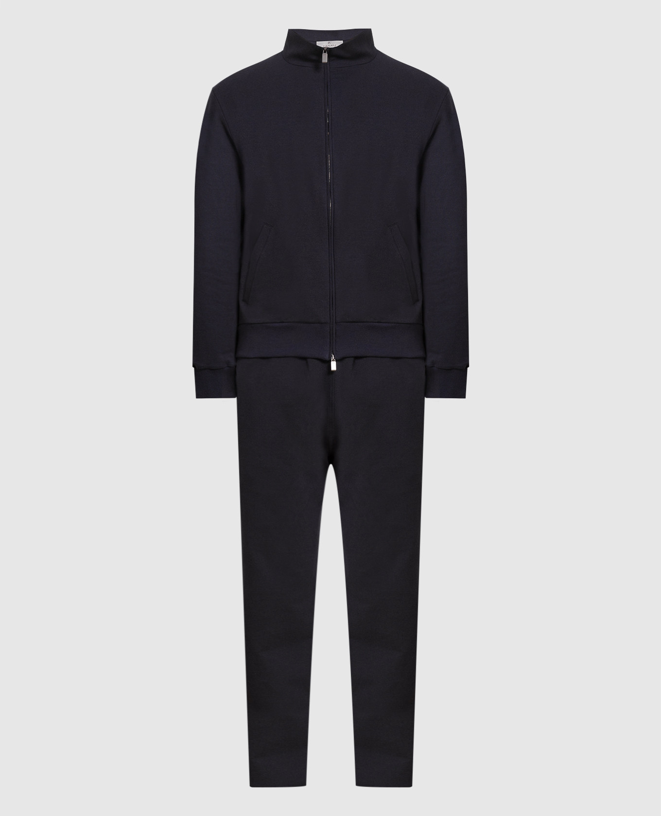 Blue tracksuit with logo