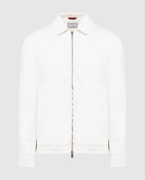 Brunello Cucinelli Біла джинсова куртка MA0816507P