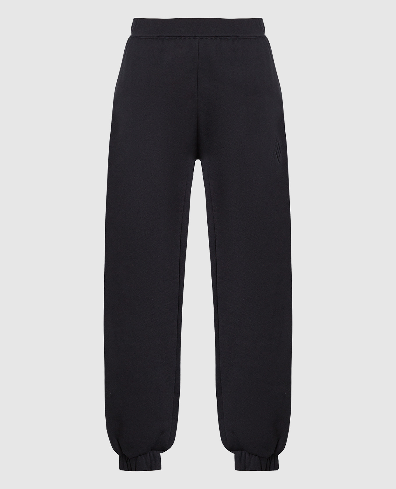 

Черные джоггеры Peggy с тиснением логотипа, Черный, Брюки джоггеры