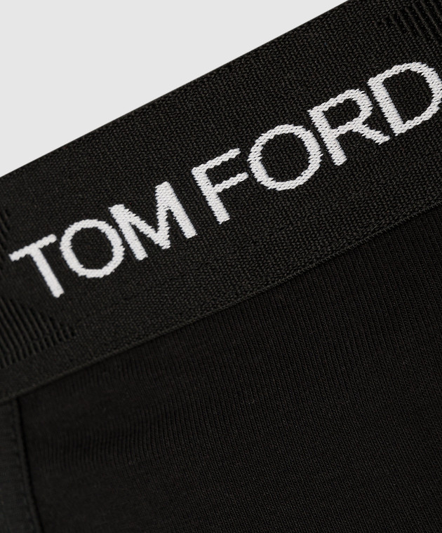 Tom Ford Black briefs with logo T4LC11040 image 3