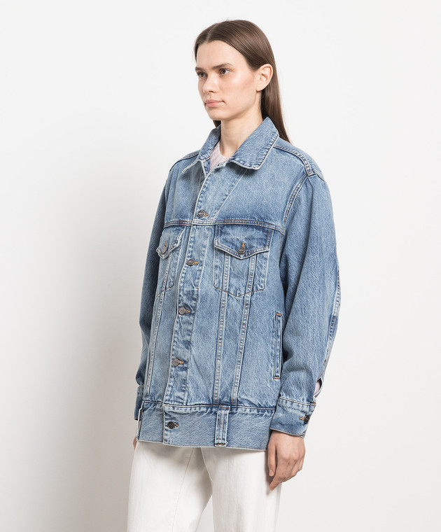 KHAITE Grizzo oversized denim jacket