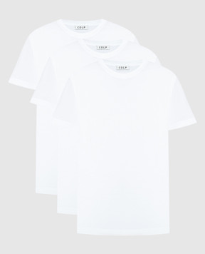 CDLP Набор белых футболок MTO016012123