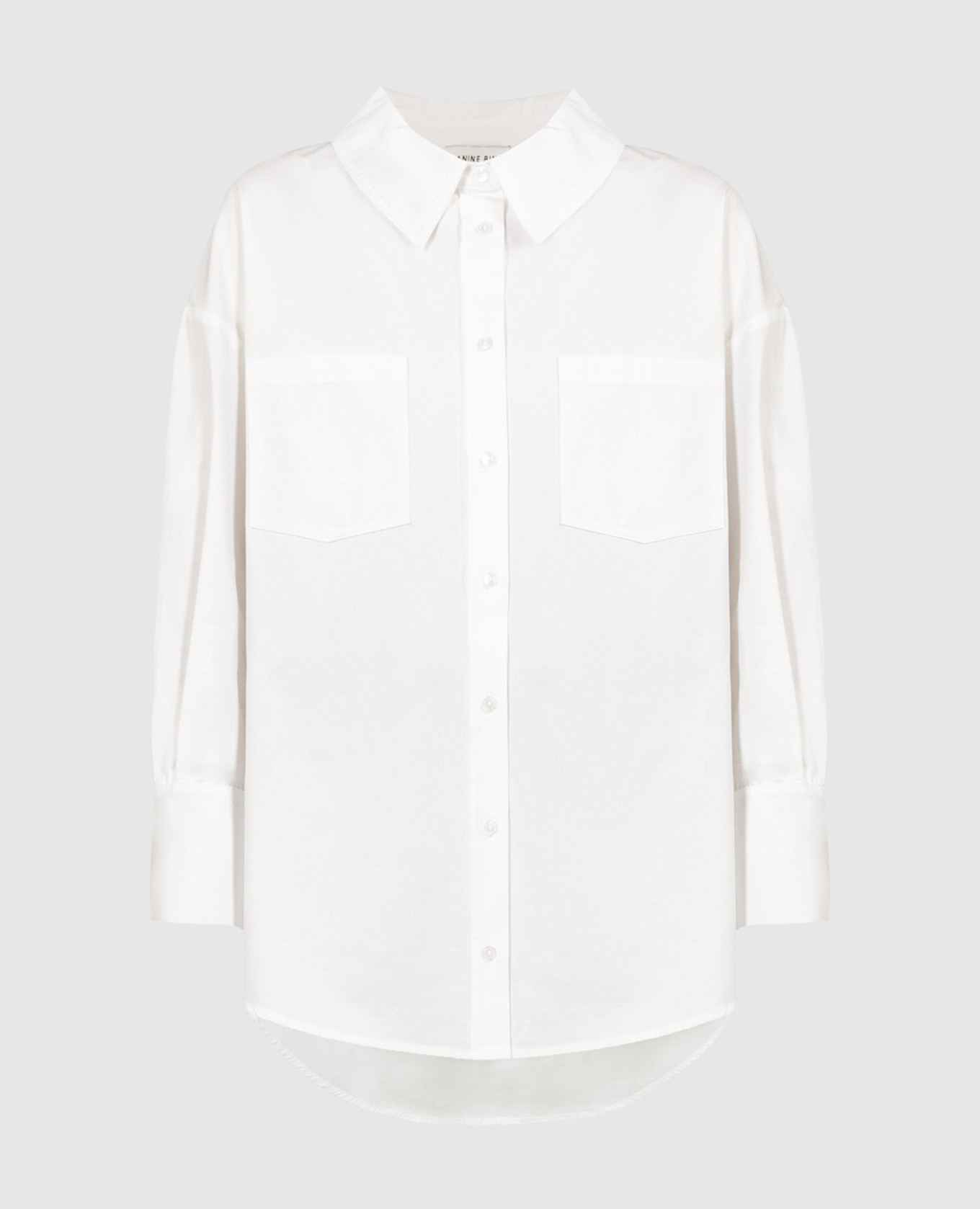 Белая классическая рубашка MIKA