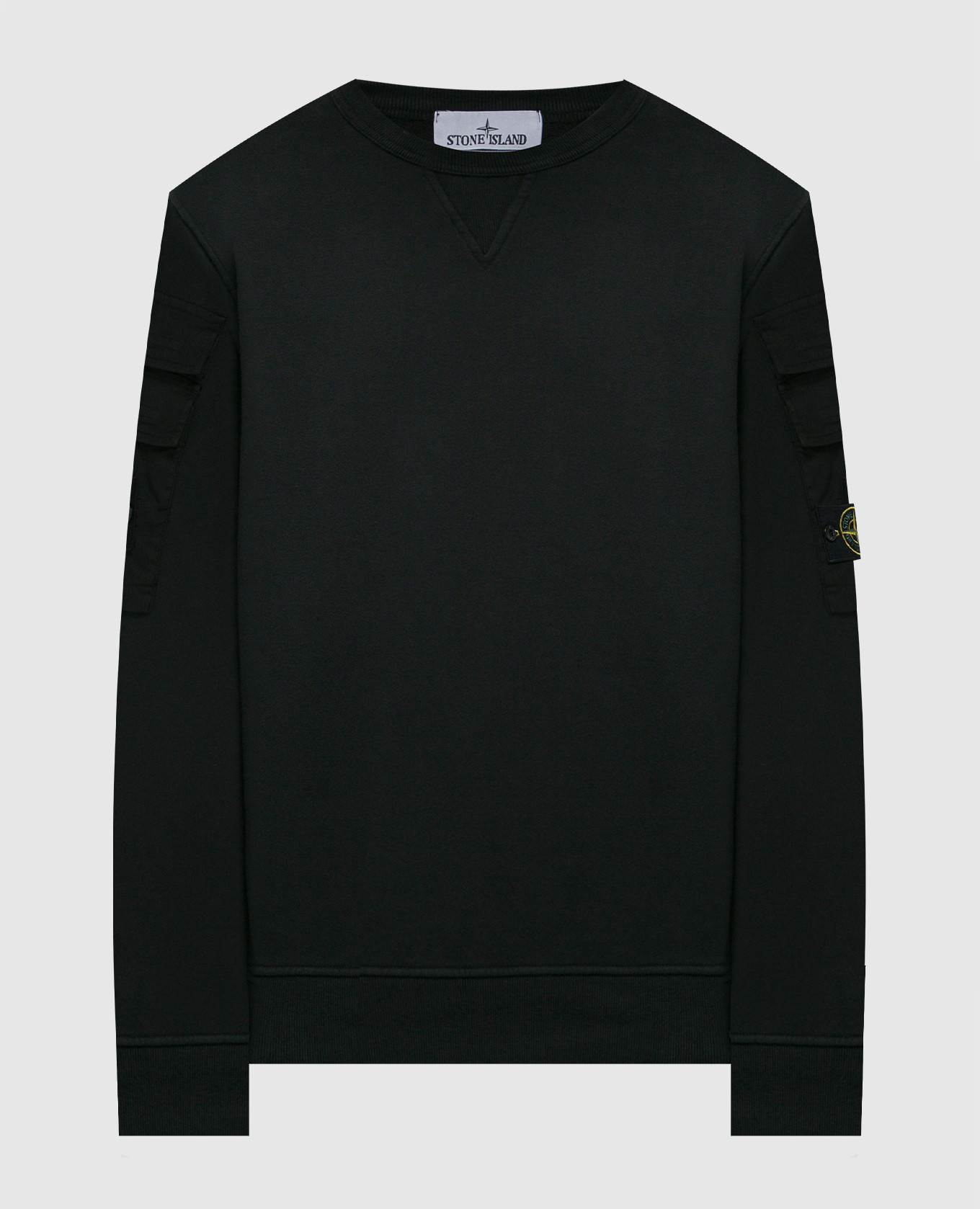 

Черный свитшот с логотипом, Свитшоты