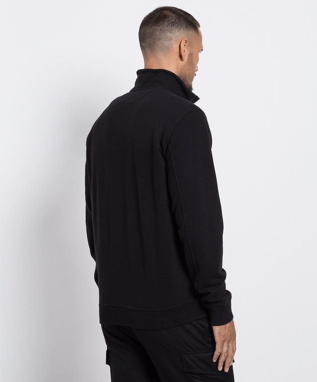 Stone Island Черная спортивная кофта с логотипом 791562820 изображение 4