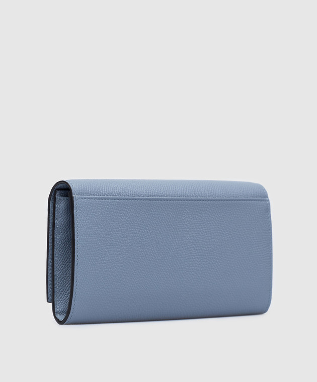 Valentino Блакитний гаманець із емблемою VLogo Signature XW2P0X33SNP зображення 2