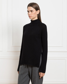 Ermanno Scervino Черный гольф из кашемира D435M307PYU
