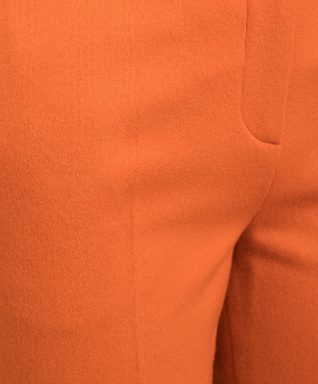 Ermanno Scervino Помаранчевик брюки з вовни та кашеміру D416P301UNO зображення 5