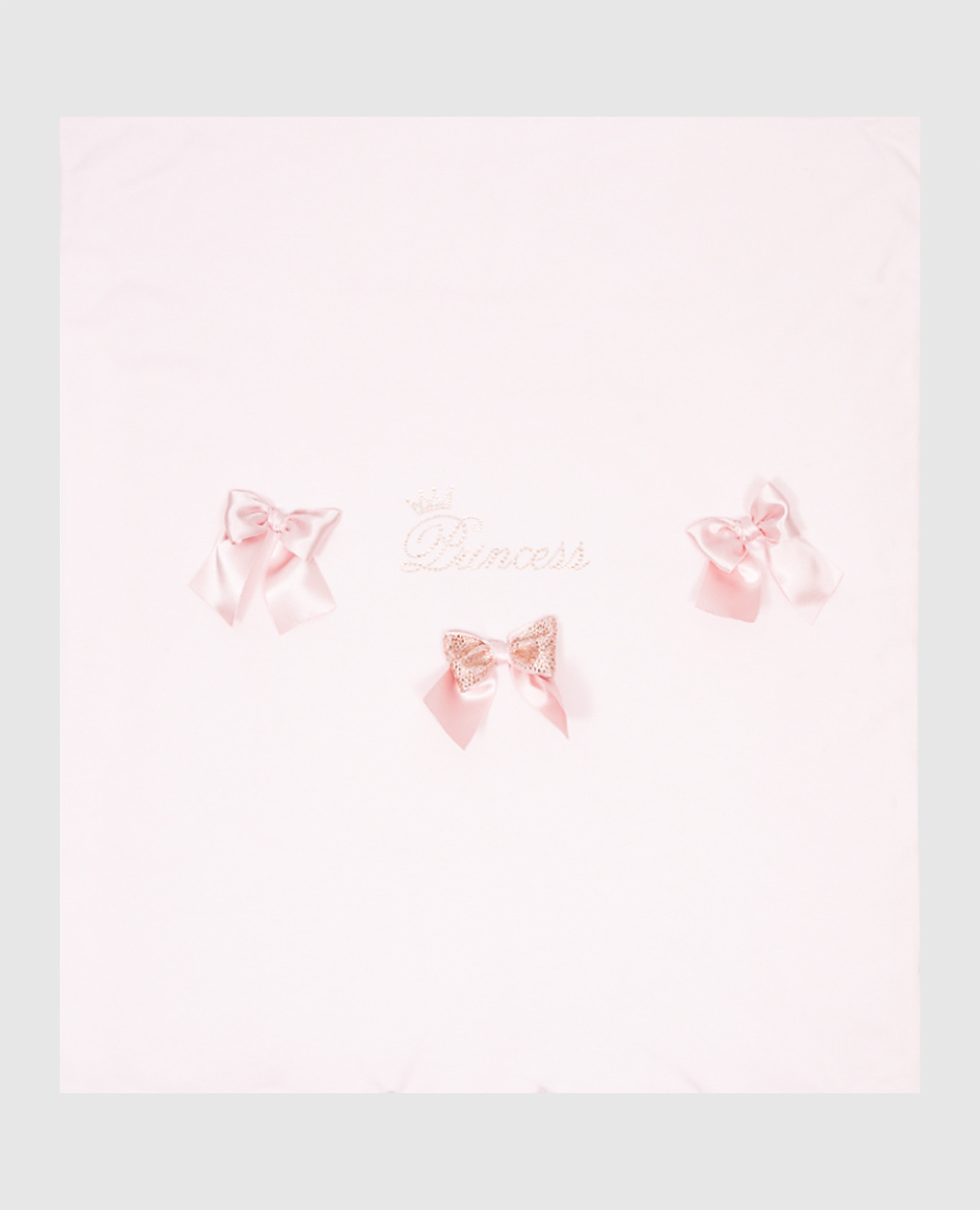 

Детский розовый набор из шерсти из комбинезона, повязки на голову и пледа., Для младенцев