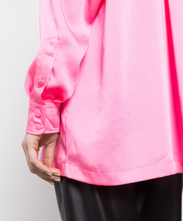 Dolce&Gabbana Рожева блуза F5P21TFUSQ7 зображення 5