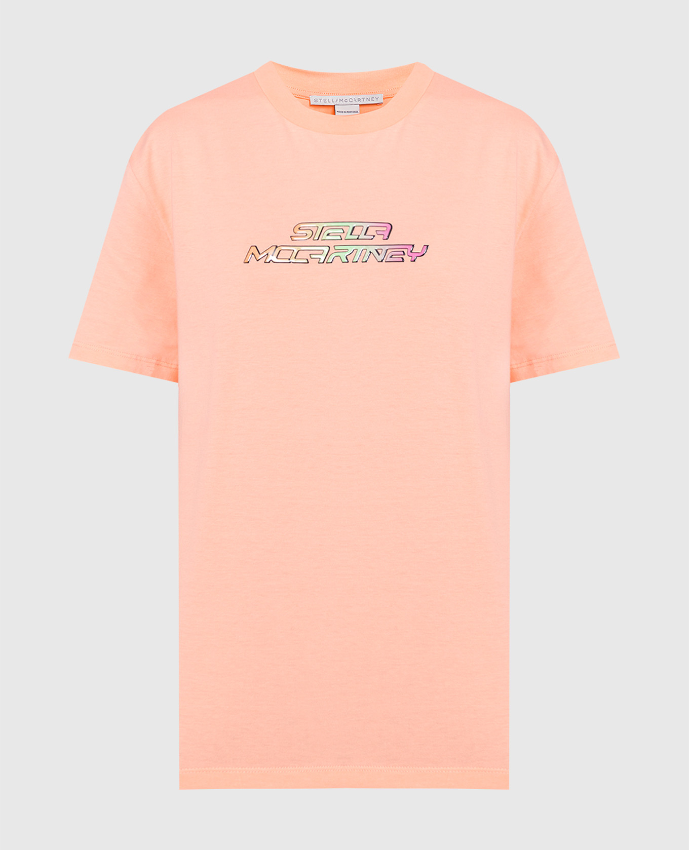 Персиковая футболка