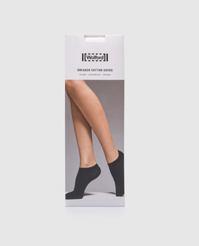 Wolford Белые носки Sneaker 80 den Opaque 45018