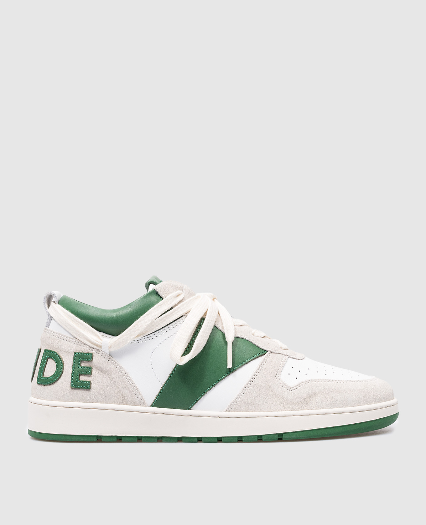 Green leather sneakers RHECESS-LOW