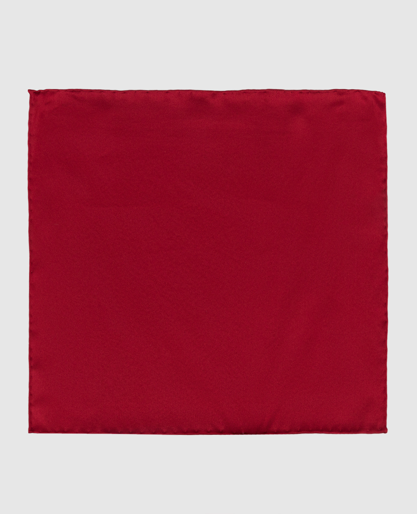 Детский красный платок из шелка