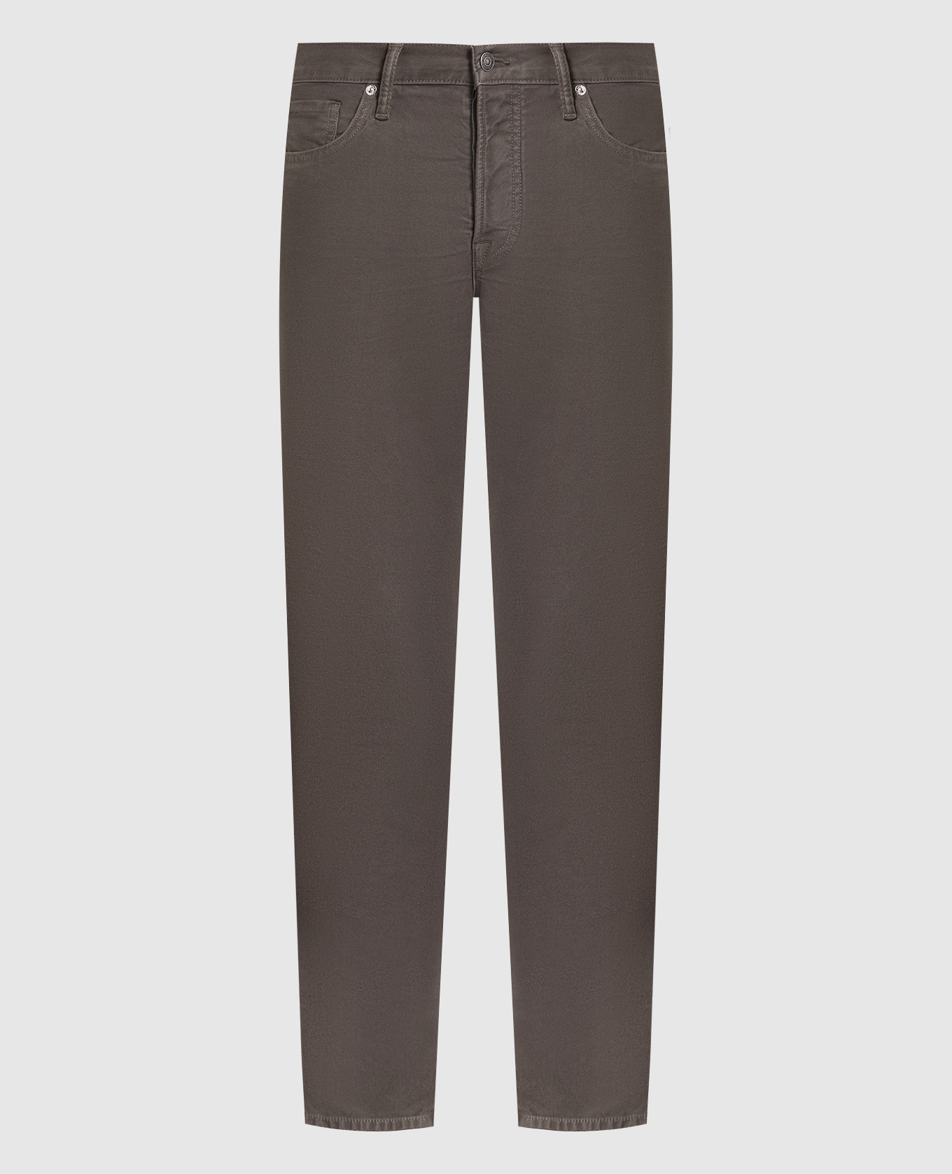 

Джинсы цвета хаки, Зауженные джинсы