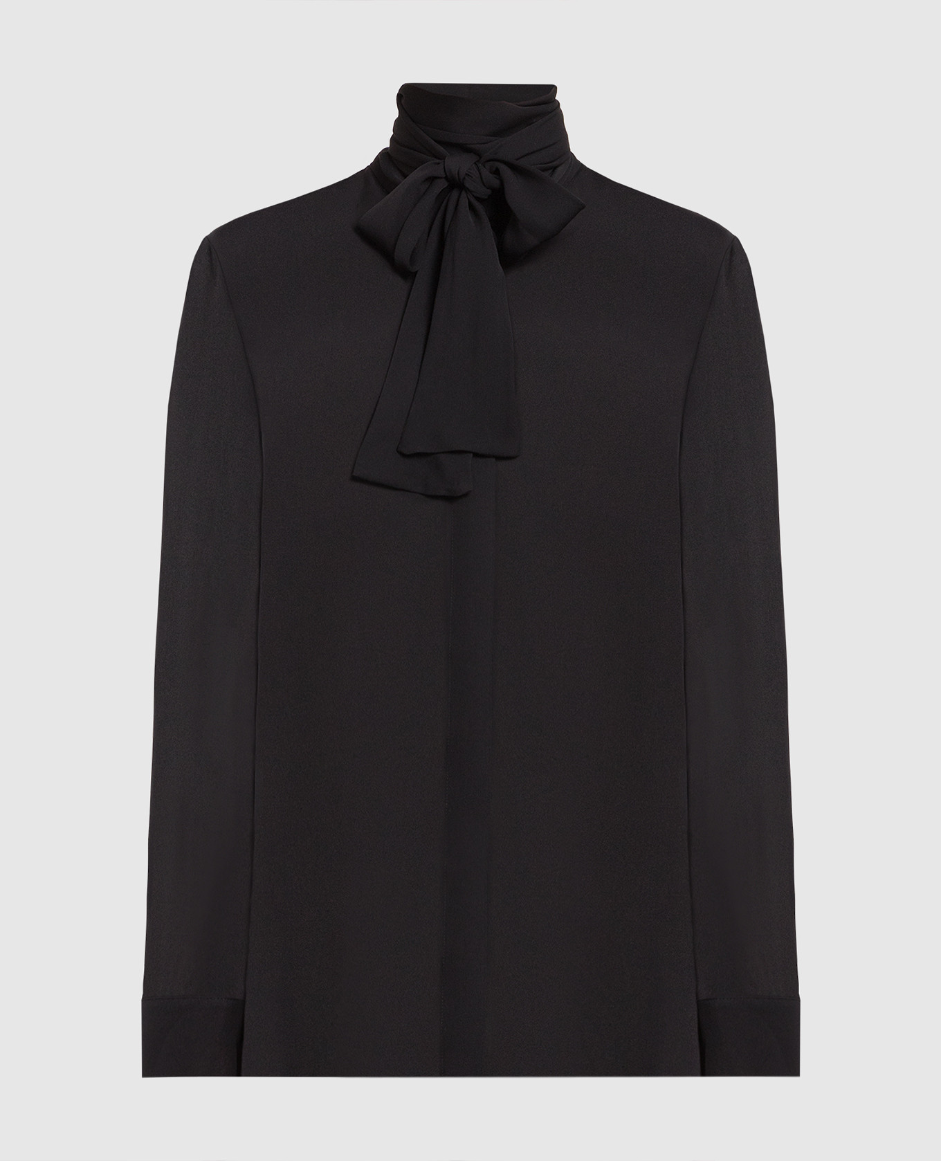TASH black silk blouse