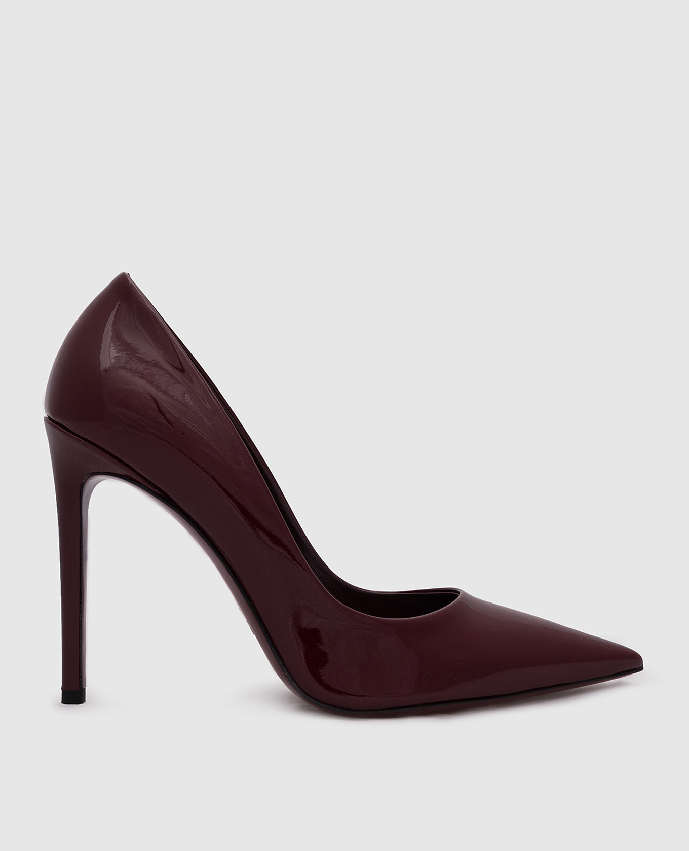 

Красные кожаные лакированные лодочки Paris pump, Красный, Лодочки