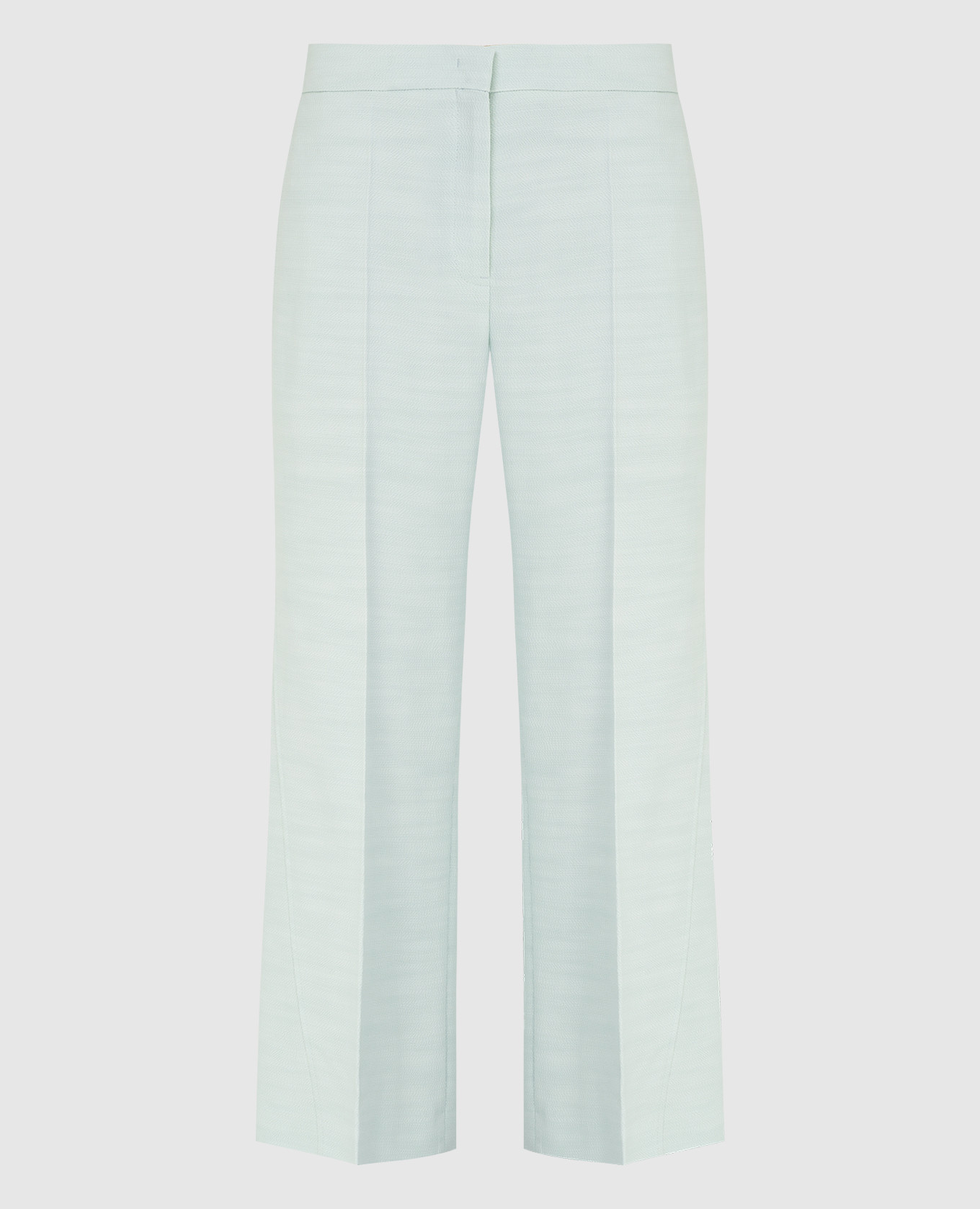 Mint cropped trousers