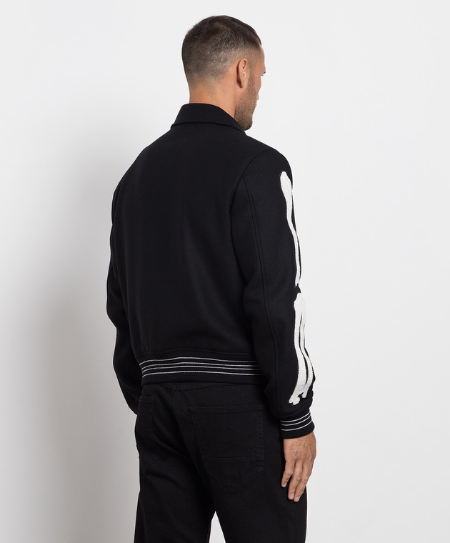 AMIRI - Черная куртка с логотипом XMOS002 купить в Symbol