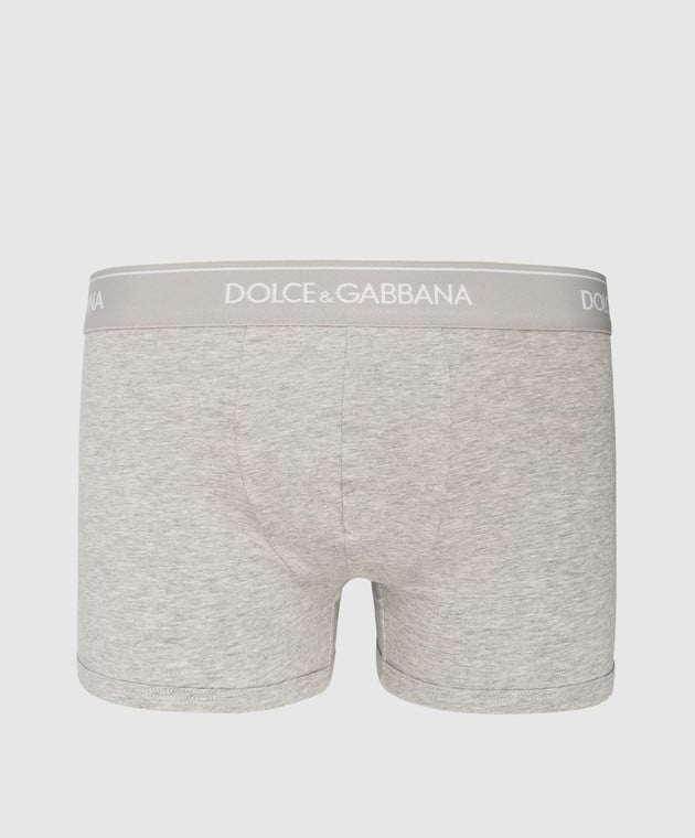 Dolce&Gabbana Set of gray boxers with logo M9C07JONN95