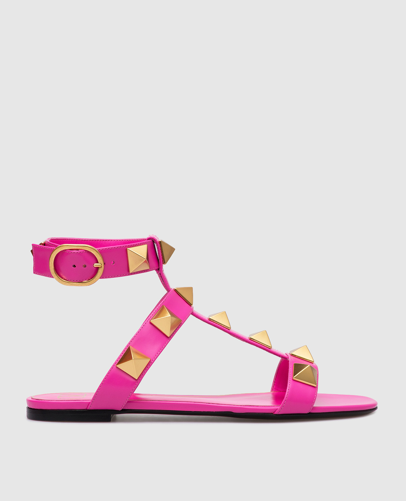 

Розовые кожаные сандалии Roman Stud, Розовый, Сандалии